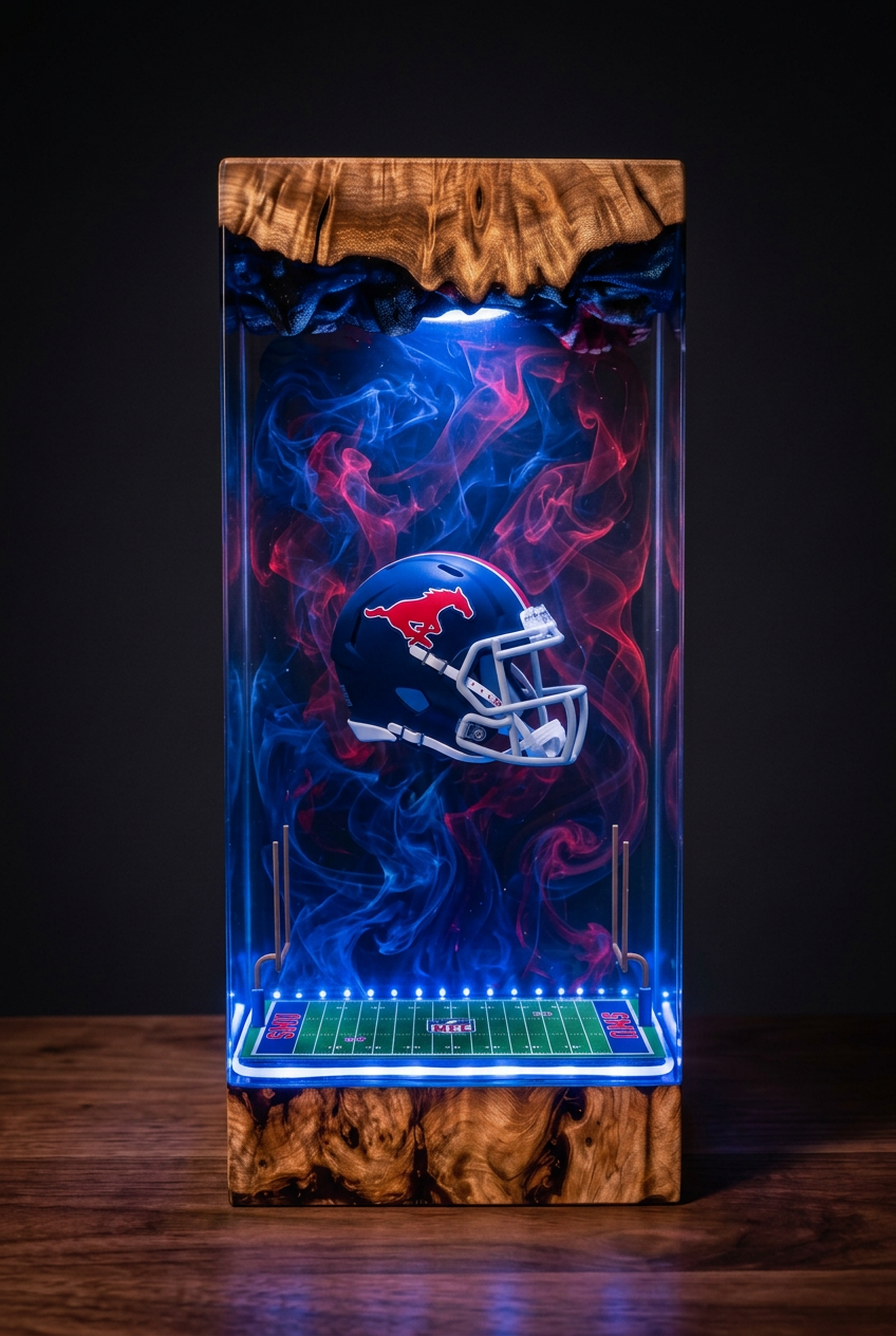 Michigan Wolverines NCAA Resin Lamp
