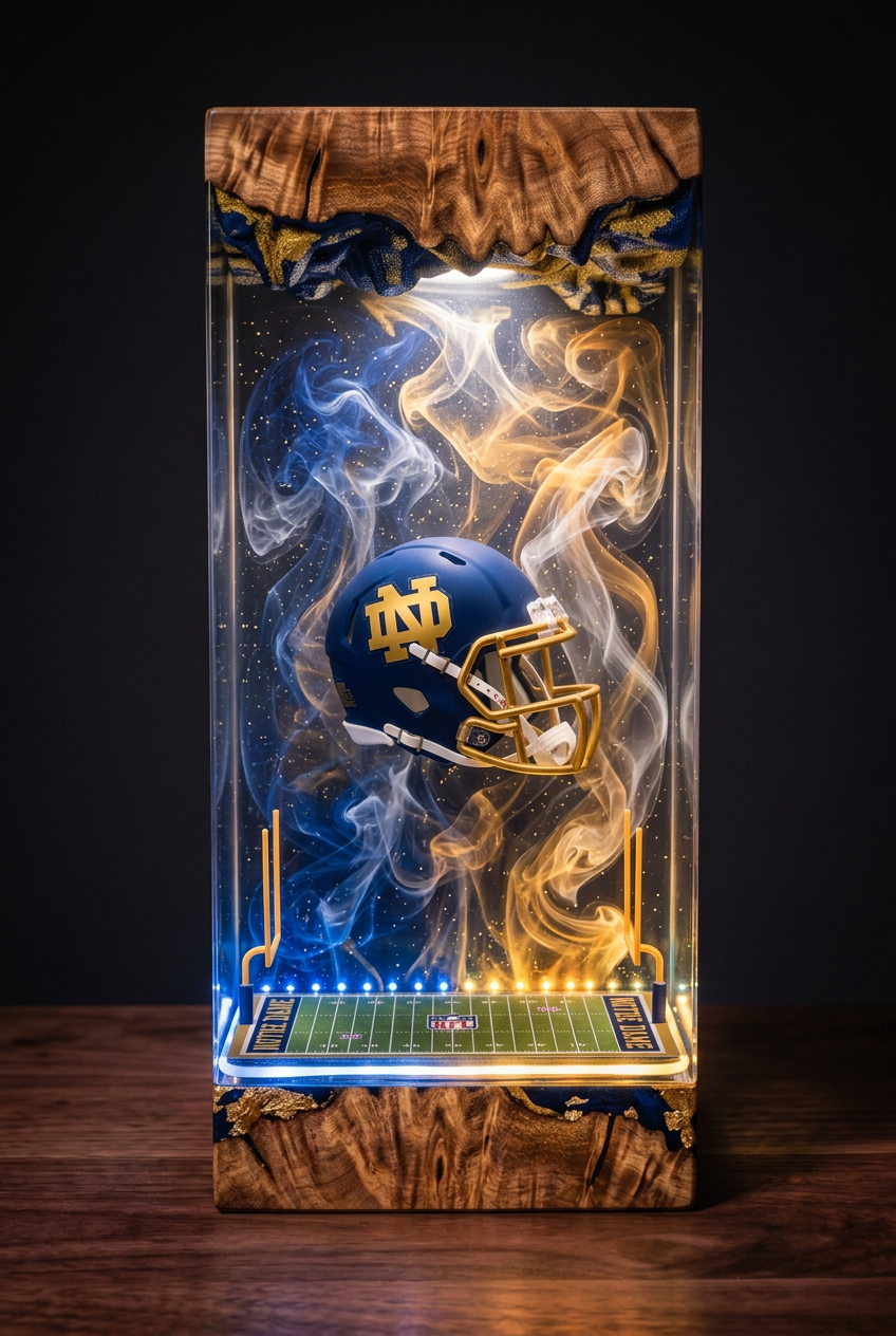 Notre Dame Fighting Irish NCAA Resin Lamp