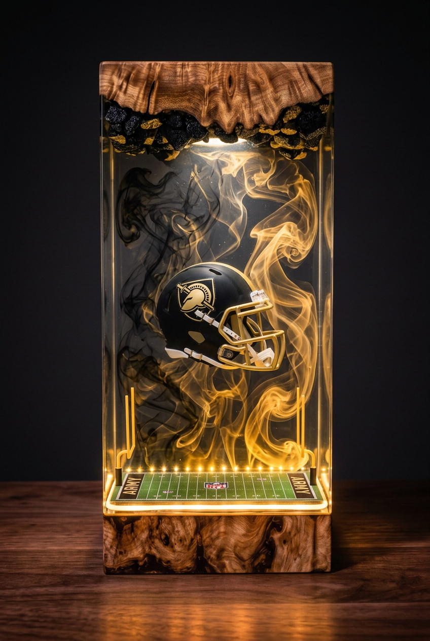 LSU Tigers NCAA Resin Lamp