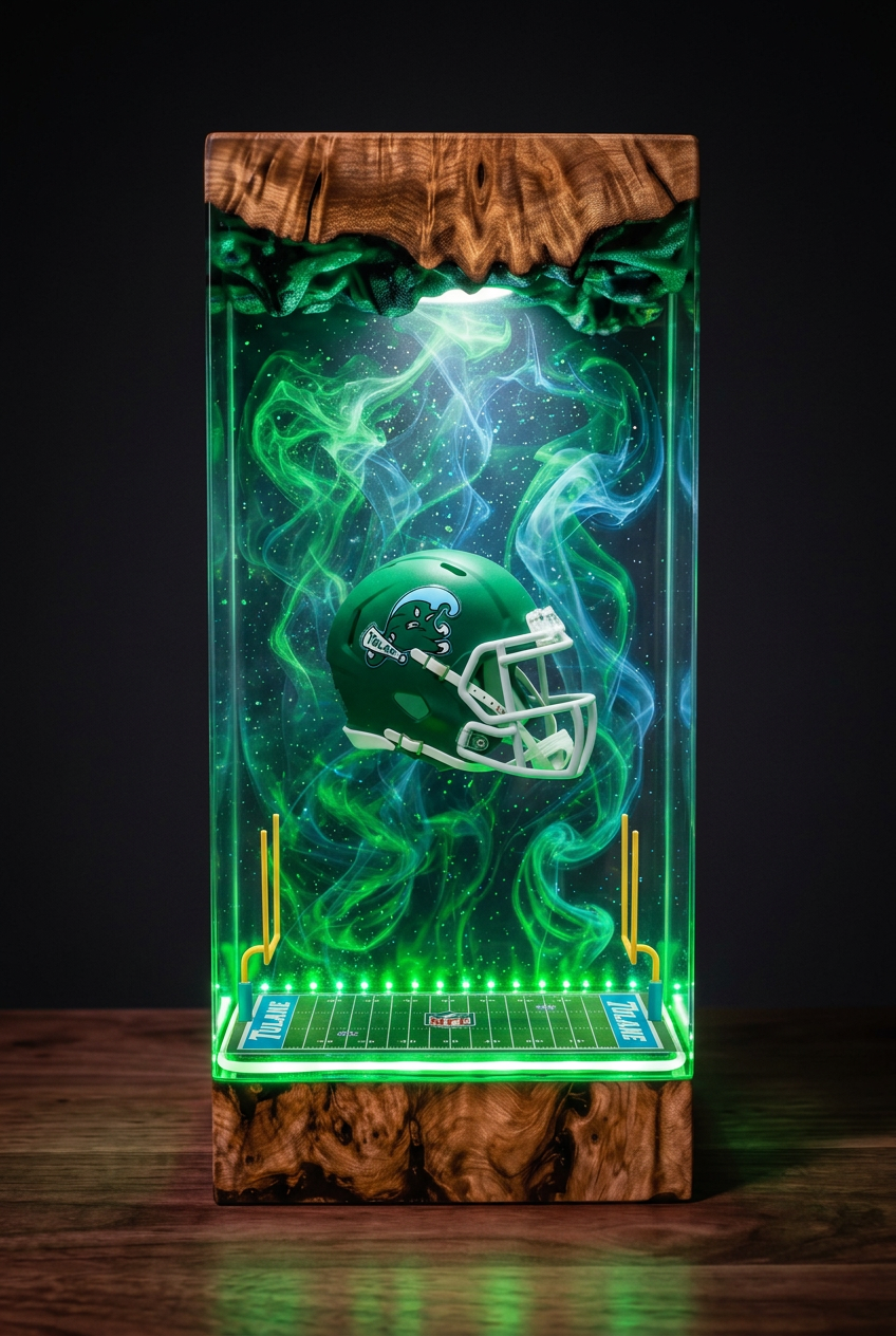 Ole Miss Rebels NCAA Resin Lamp
