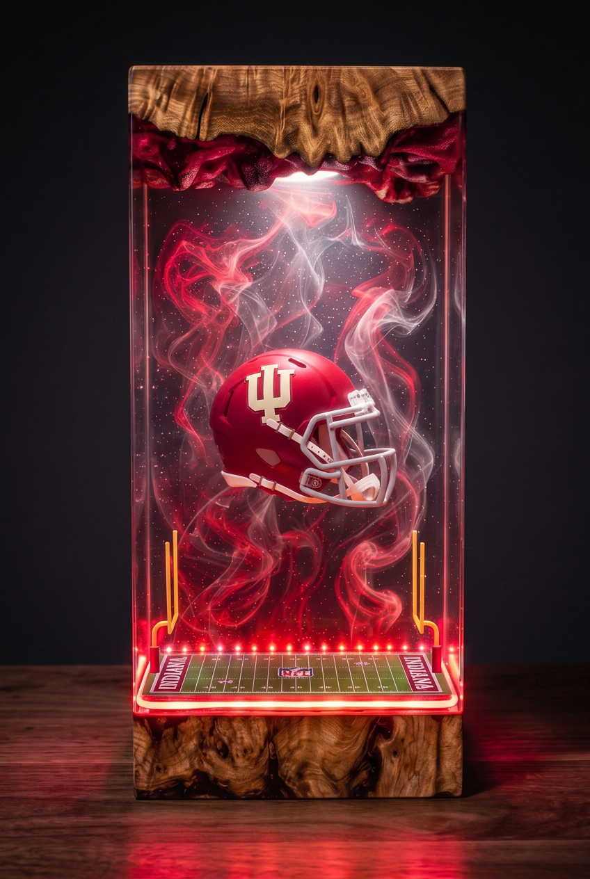 Memphis Tigers NCAA Resin Lamp