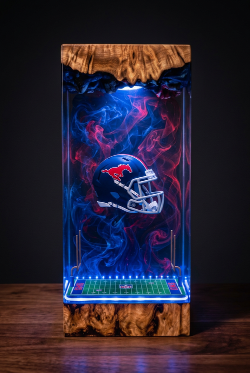 Michigan Wolverines NCAA Resin Lamp