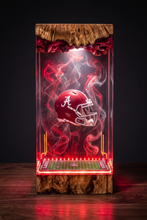Alabama Crimson Tide NCAA Resin Lamp