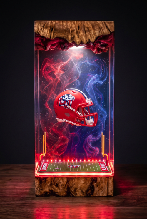 James Madison Dukes NCAA Resin Lamp