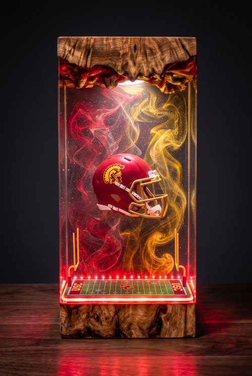 USC Trojans NCAA Resin Lamp