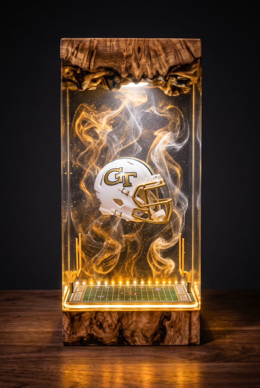 Wake Forest Demon Deacons NCAA Resin Lamp