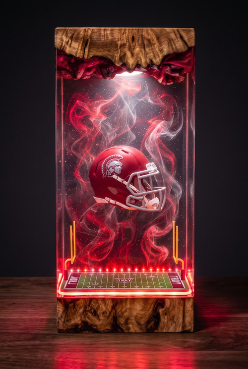 Troy Trojans NCAA Resin Lamp