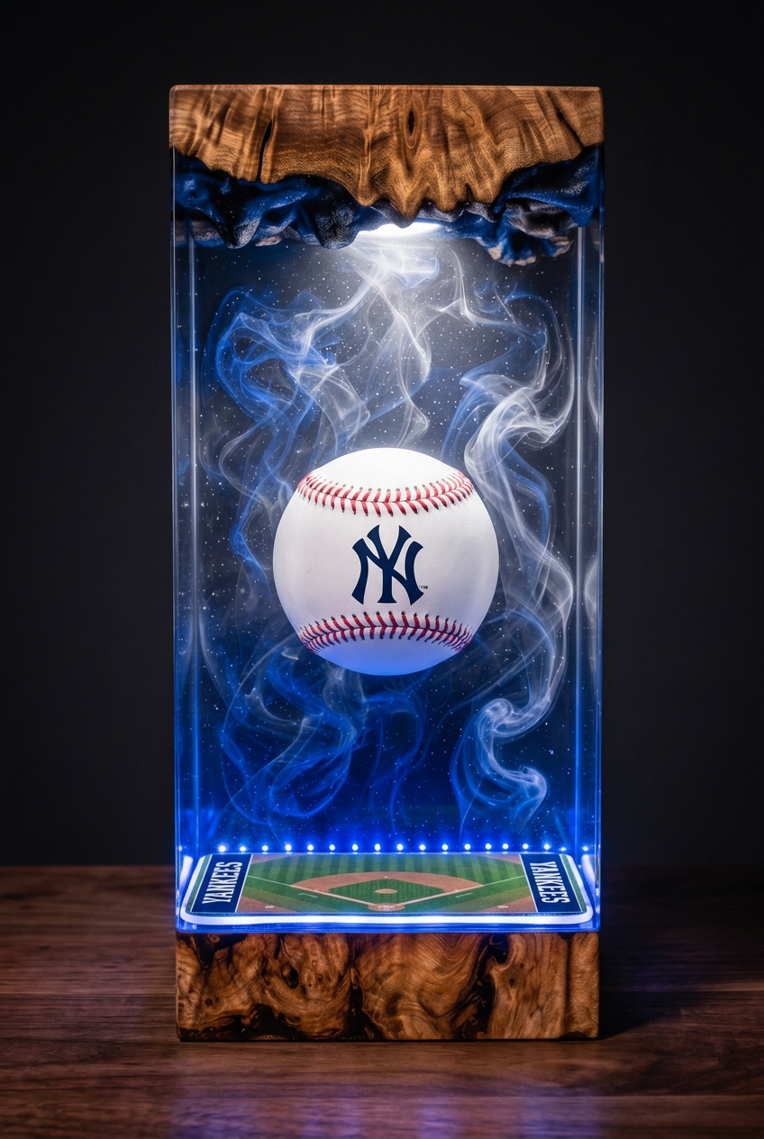 New York Yankees MLB Resin Lamp