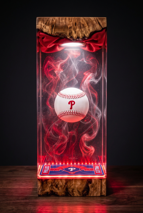 Philadelphia Phillies MLB Resin Lamp