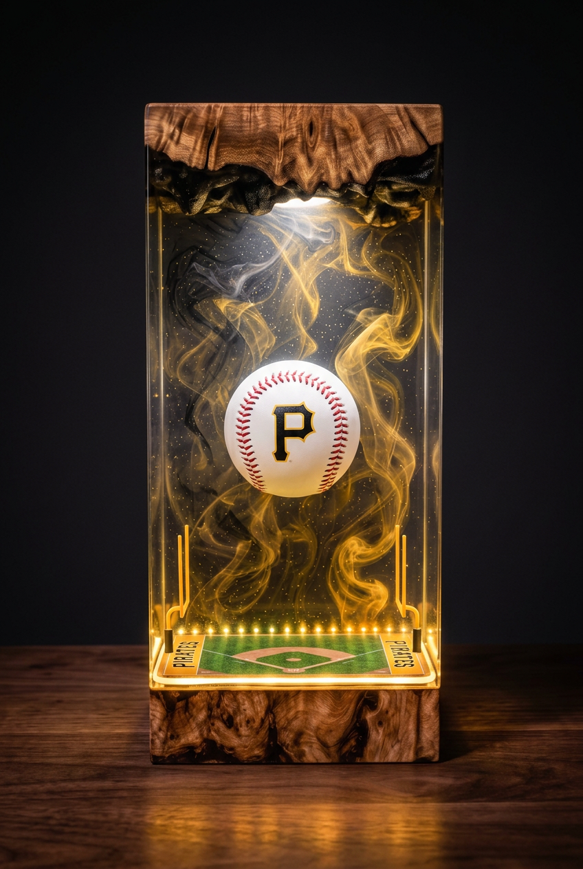 Pittsburgh Pirates MLB Resin Lamp