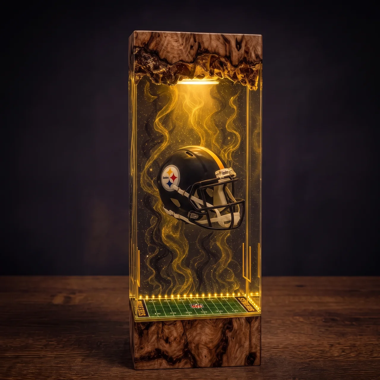 Pittsburgh Steelers NFL Resin Lamp